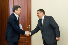 Dorin Recean a avut o întrevedere cu misiunea Fondului Monetar Internațional